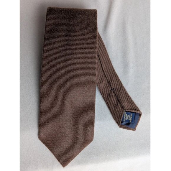 Brooks Brothers Makers Cashmere and Silk Woven Tie Made in USA - Picture 1 of 4
